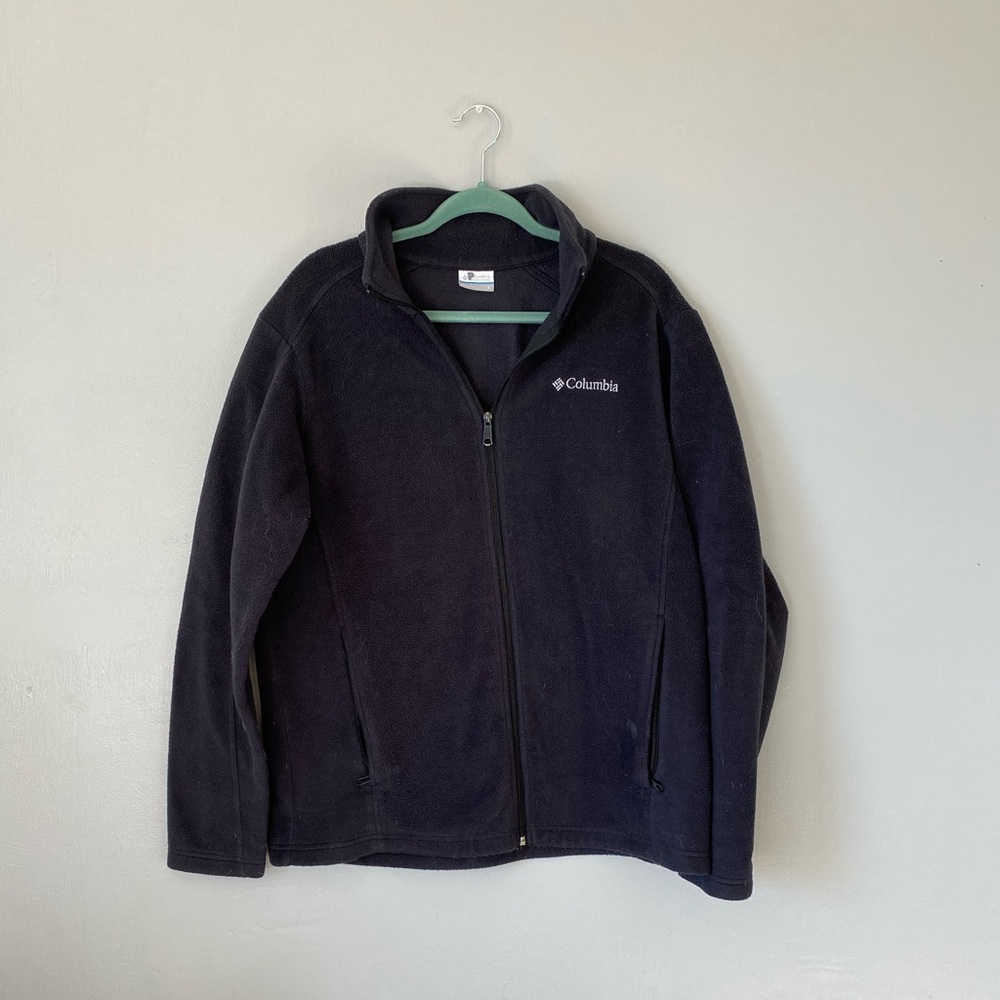 Black Columbia fleece